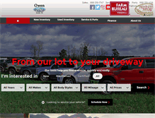 Tablet Screenshot of owenford.com